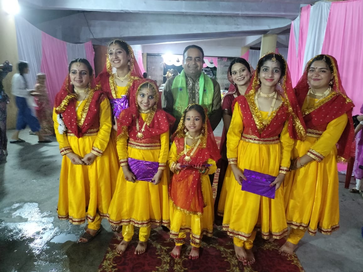 Kathak dance class